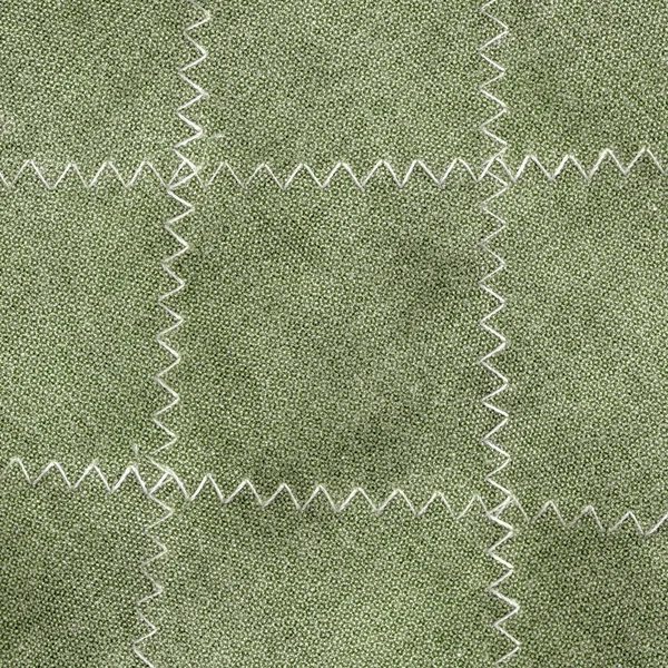 Green jeans texture, stitch