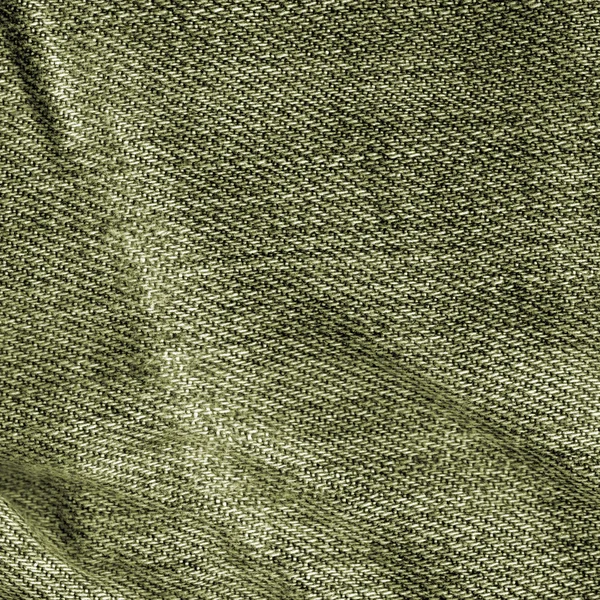 Crumpled green  jeans texture