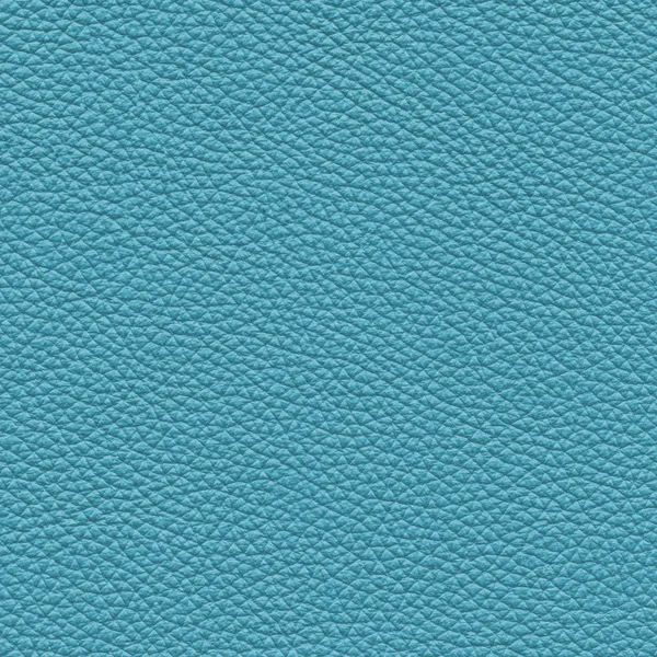 Blue leather