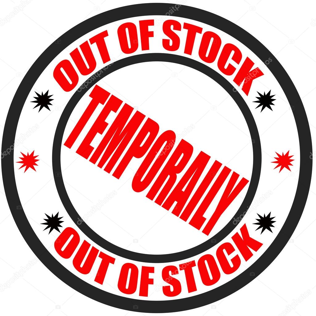 Out of stock — Stock Vector © carmenbobo #27549471