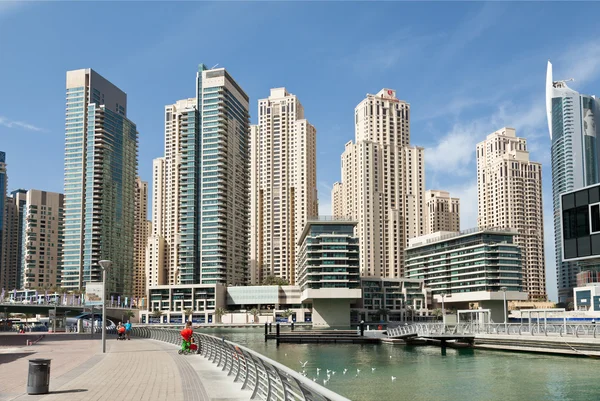 Business and financial district in Dubai