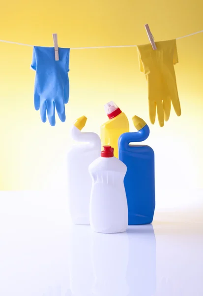 Cleaning and washing detergents — Stock Photo #41868513
