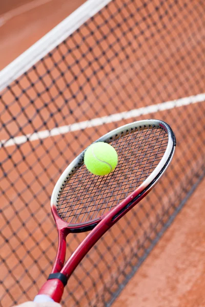 Tennis racket and tennis ball, sports equipment