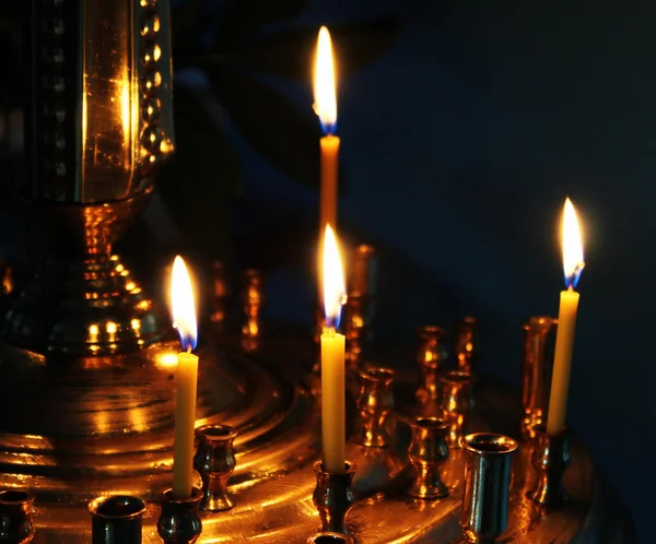 Votive Candle in a Church