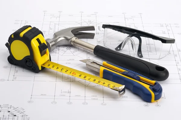 Home tools Construction Concept