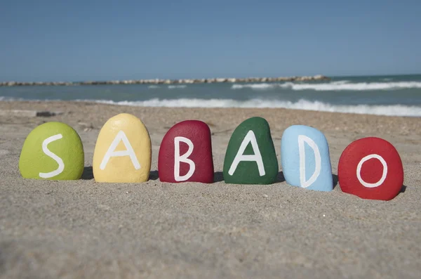 Sabado, sixt day of the week