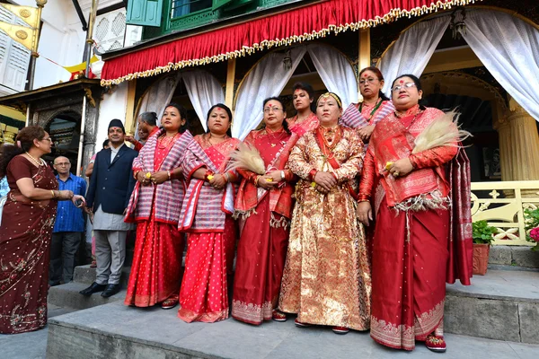 The Queen and the  Royal ladies of Nepal