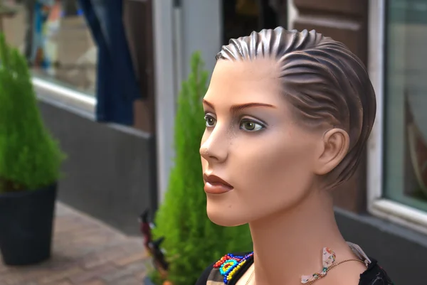 Mannequin woman face dummy