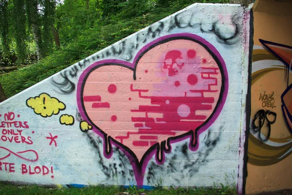 Street Graffiti on a wall