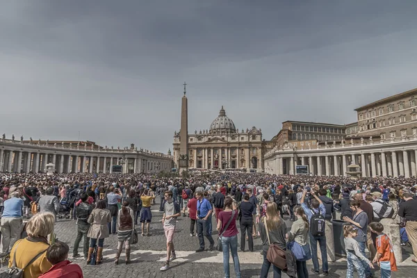 St. Peter\'s Square on Palm Sunday