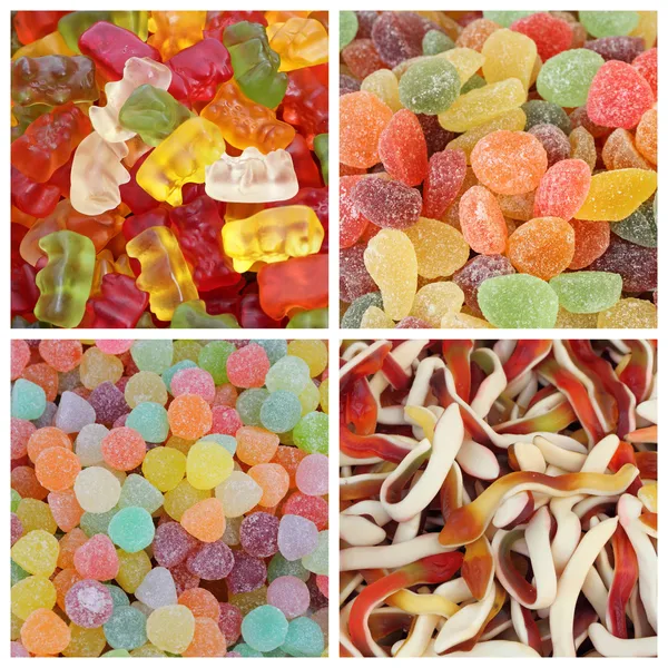 Gummy candies set