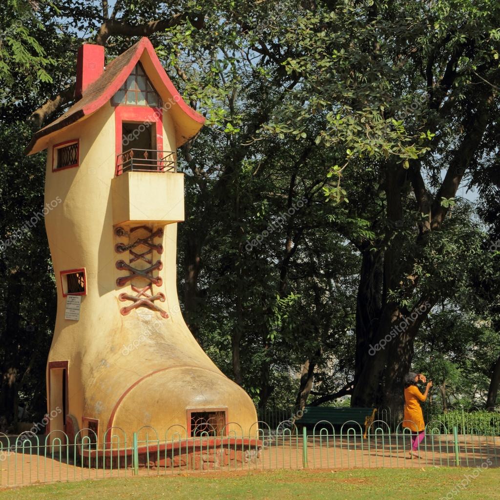 The giant Shoe House for children in Hanging Gardens and the adj