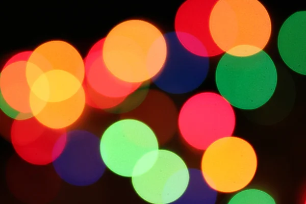Colorful light dots