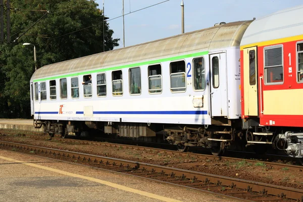 Train in station