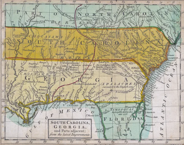 Old navigation map