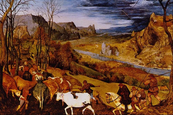Western ancient paintings, oil paintings