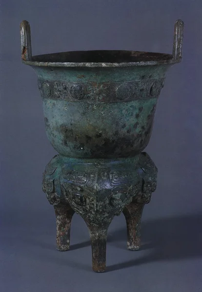 The ancient Chinese bronze ware,