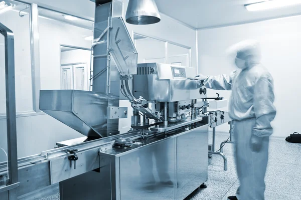 Pharmaceutical companies, pharmaceutical production line