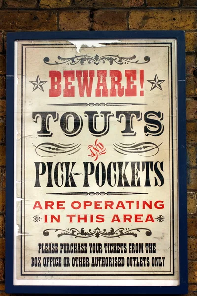 Vintage Poster, Pick-Pockets