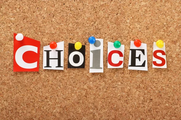 The word Choices