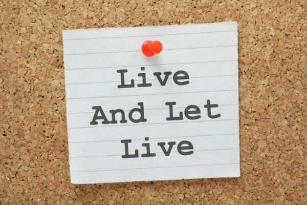 Live And Let Live