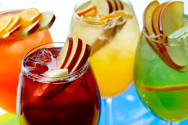 Cold non-alcoholic cocktails
