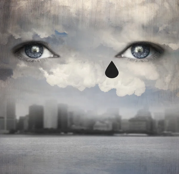 Raining tears