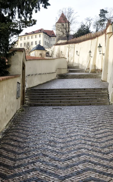 Stair climb to the old town