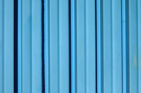 Blue corrugated iron sheet