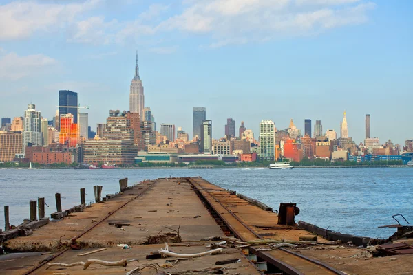 New York City, USA, skyline panorama of Manhattan buildings