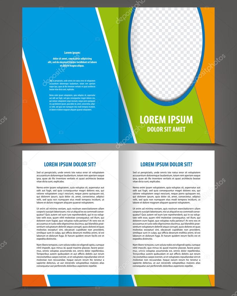 bi fold brochure dimensions