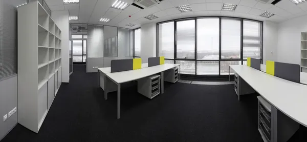 White brand new interior of office