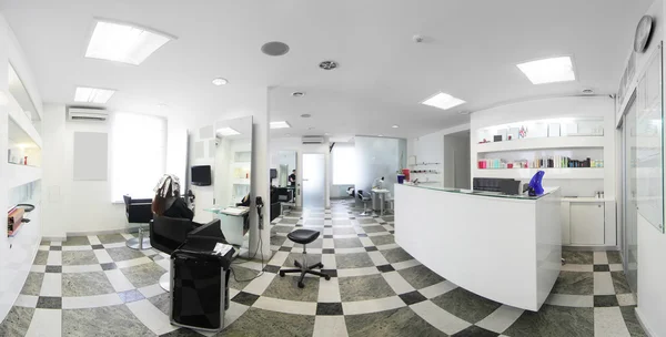 Interior of modern beauty salon