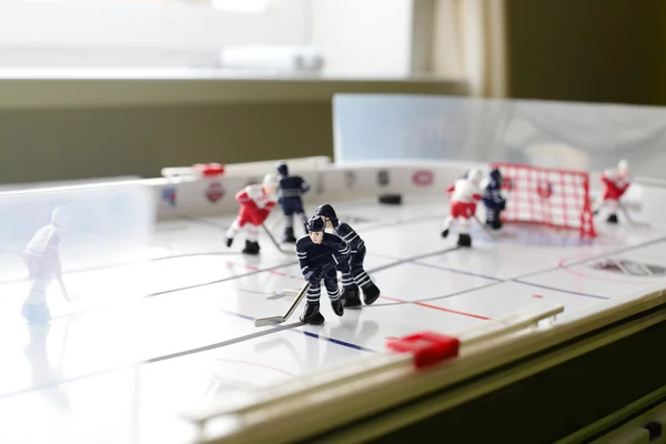 Small table hockey in the room