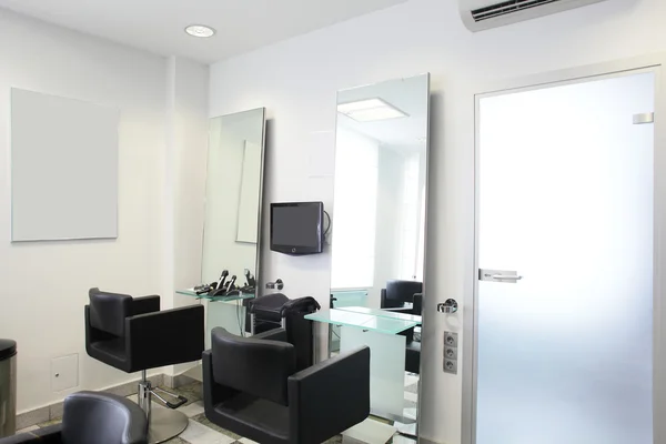 Interior of modern beauty salon