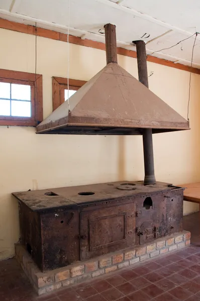 Ancient kitchen at Humberstone, deserted town in Chile