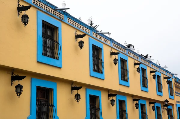 Colonial architecture in San Cristobal de las Casas (Mexico)