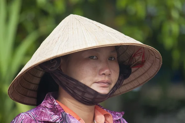 Woman at Cai Rang Floating Market
