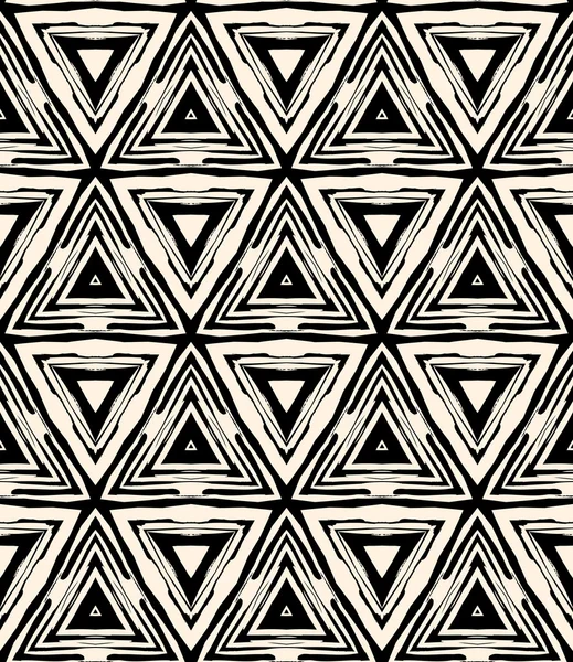 1930s art deco geometric pattern with triangles