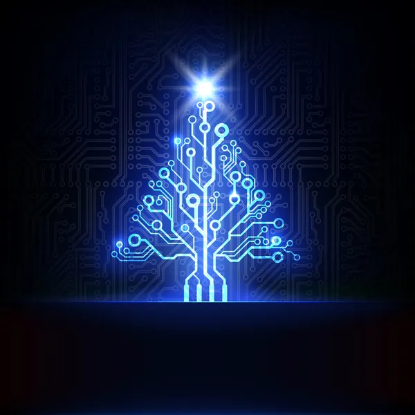 Technology Christmas tree