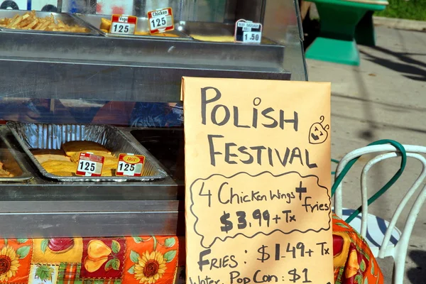 Polish Food Street Stand