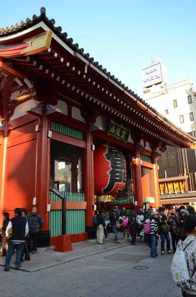 ASAKUSA, JAPAN- NOV 21, 2013: Sensoji temple is very popular temple.