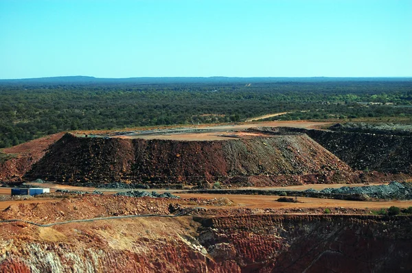 Gold mine open pit