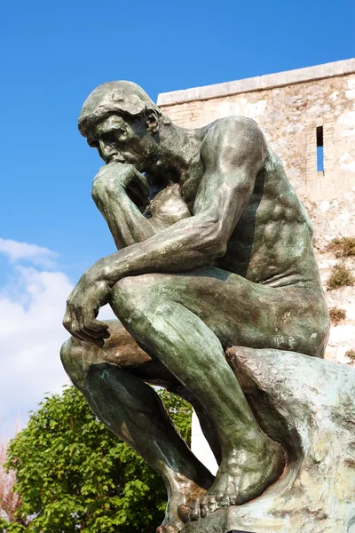 Copy of the thinker of rodin