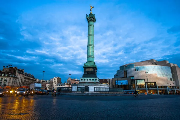 Place de la bastille column paris city France