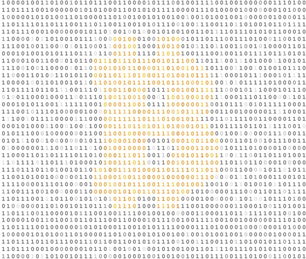 比特币符号二进制代码 - 图库矢量图像 iunewin