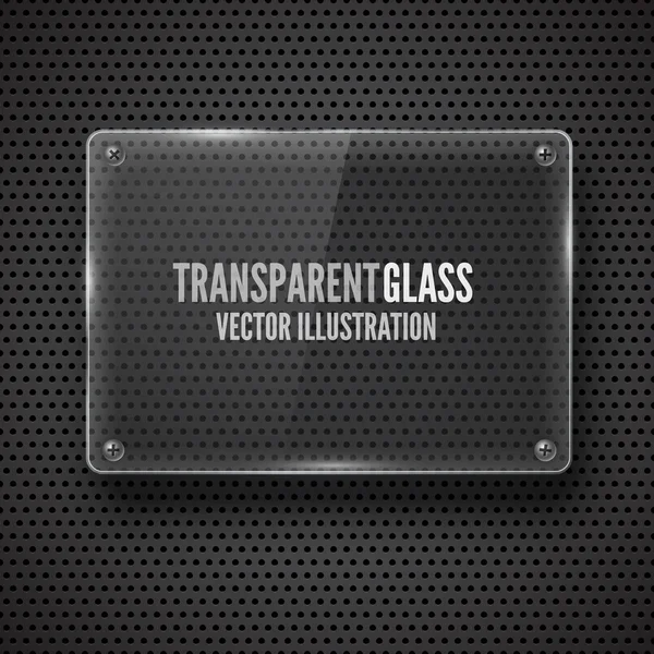 Glass framework. Vector illustration.