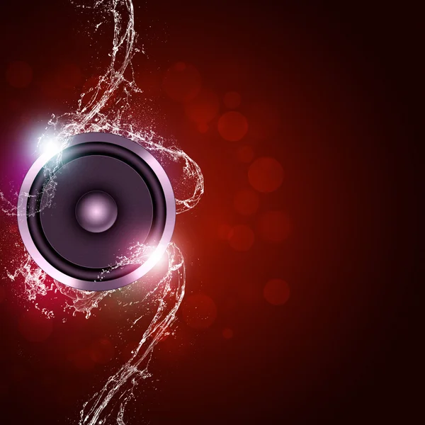 Music Red Background