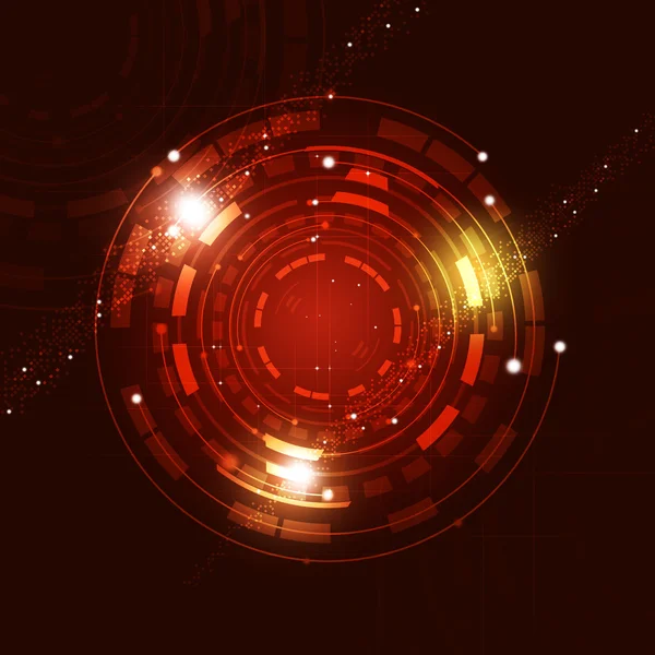 Abstract Circle Technology Background