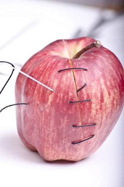 Sewn apple